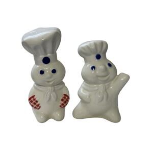 Vintage Pillsbury Doughboy Salt & Pepper Shakers 1997/2003